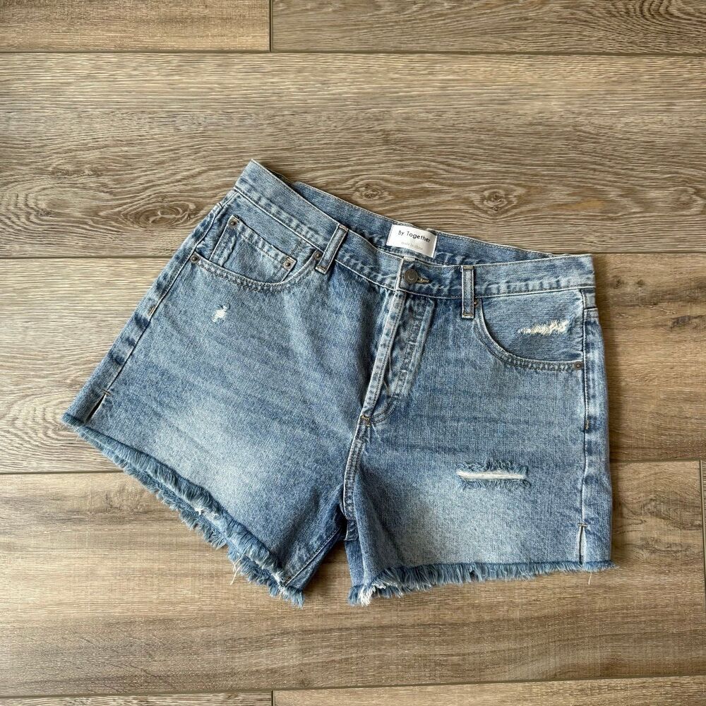 By Together Jean Shorts